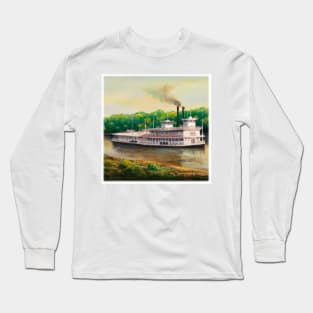 Mississippi Riverboat Long Sleeve T-Shirt